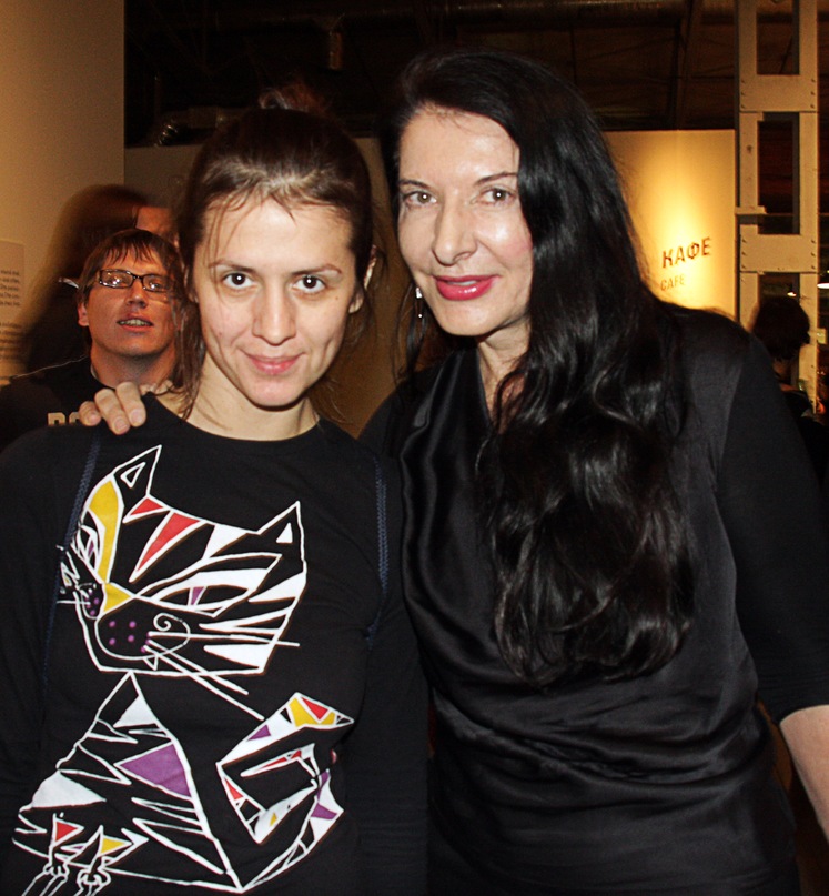 ARTIST IS PRESENT. MOSCOW. FALL 2012